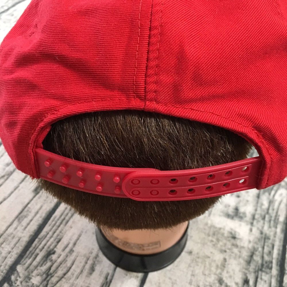 Boy Scouts 1997 Pirate Days Vtg Baseball‎ Cap Red Cord Snapback Street Patch Hat - Picture 7 of 9